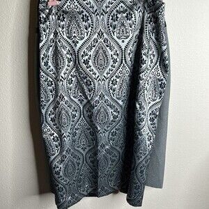 Worthington Skirt Size 4 Lot of 2 - Black Floral & Gray